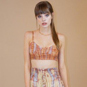 BNWT Tiare Hawaii Monarch Bralette Leo Cream